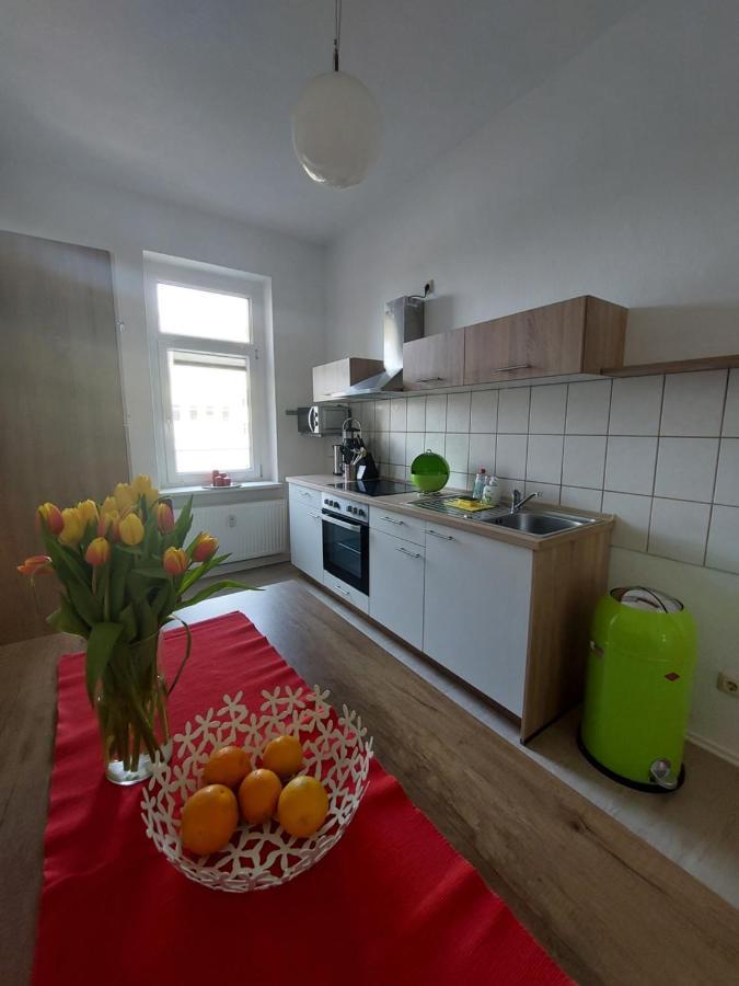 Schoene Zwei-Zimmer-Wohnung "W2" Mit 4 Einzelbetten Und Wlan In Zwenkau Bei Leipzig Im Neuseenland エクステリア 写真